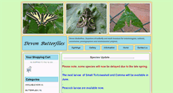 Desktop Screenshot of devonbutterflies.co.uk